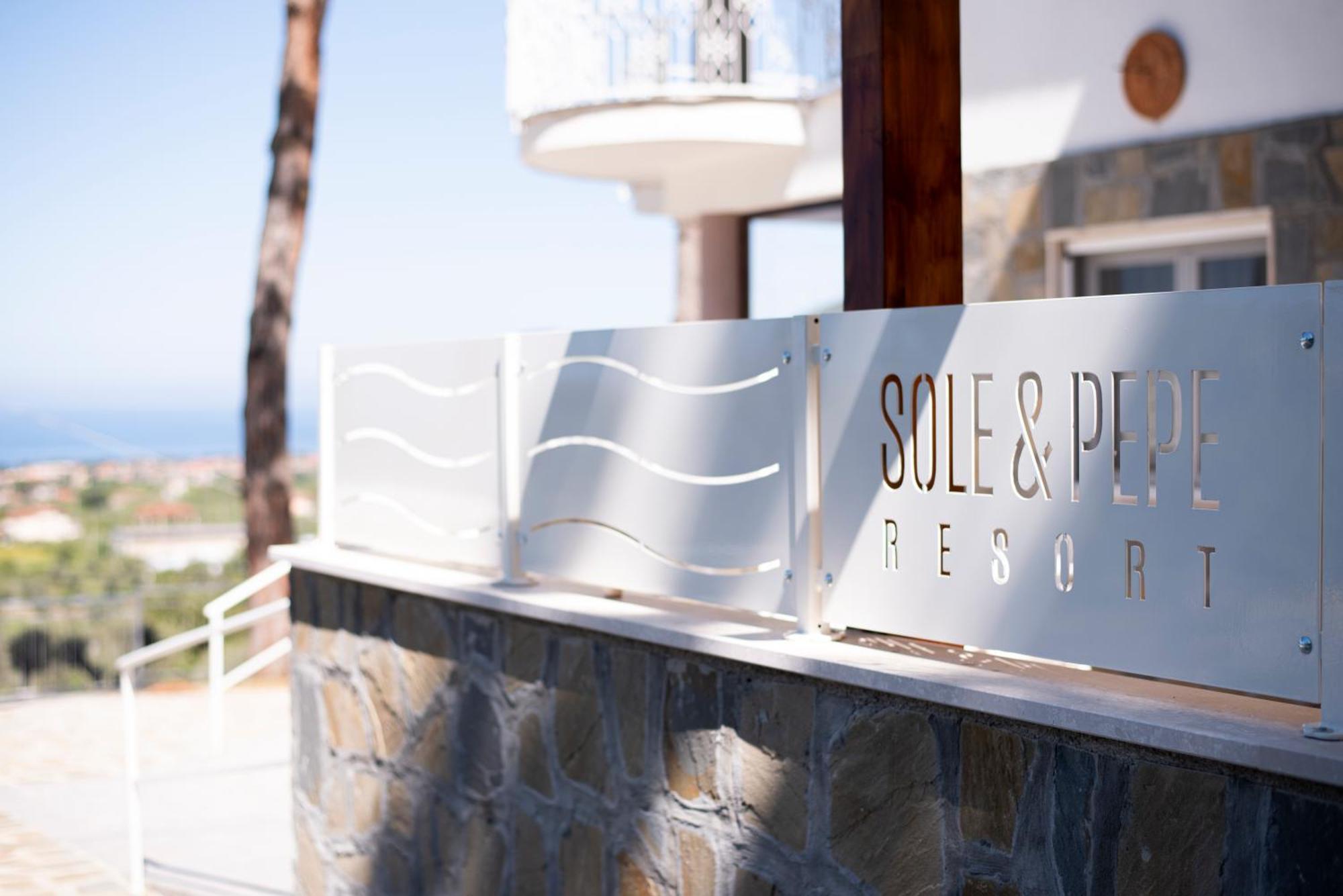 Ferienwohnung Sole & Pepe Santa Maria di Castellabate Exterior foto