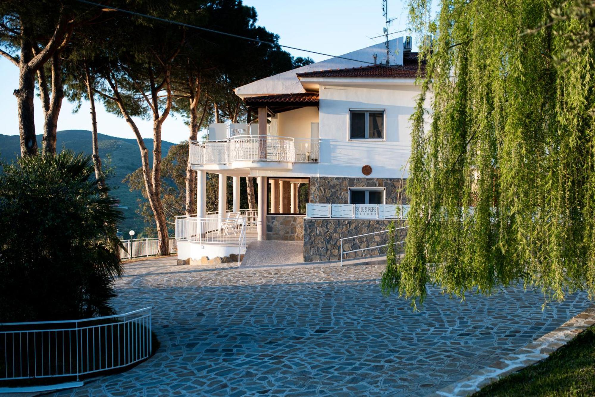 Ferienwohnung Sole & Pepe Santa Maria di Castellabate Exterior foto