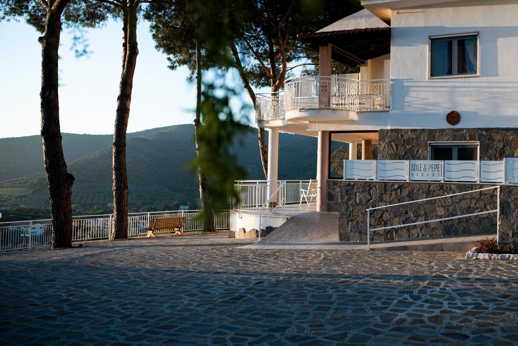 Ferienwohnung Sole & Pepe Santa Maria di Castellabate Exterior foto