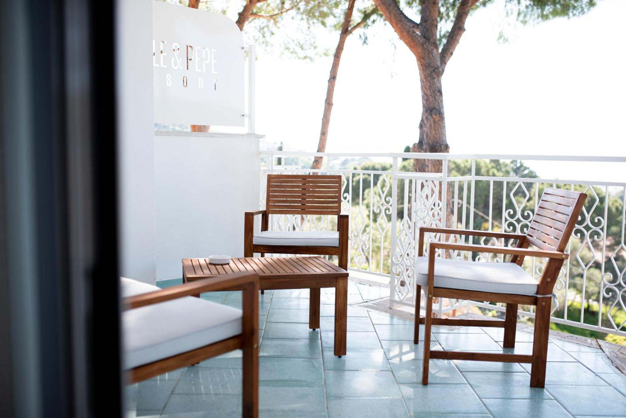 Ferienwohnung Sole & Pepe Santa Maria di Castellabate Exterior foto
