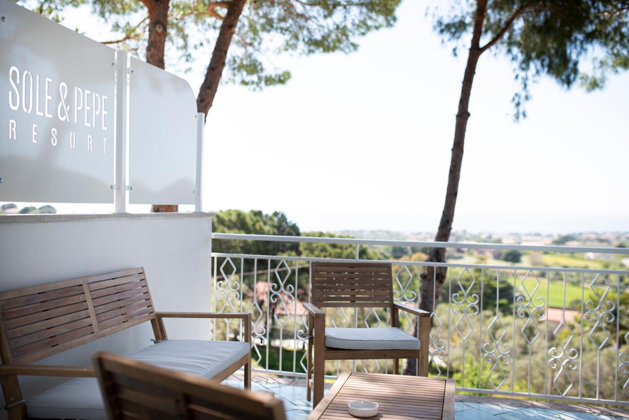 Ferienwohnung Sole & Pepe Santa Maria di Castellabate Exterior foto