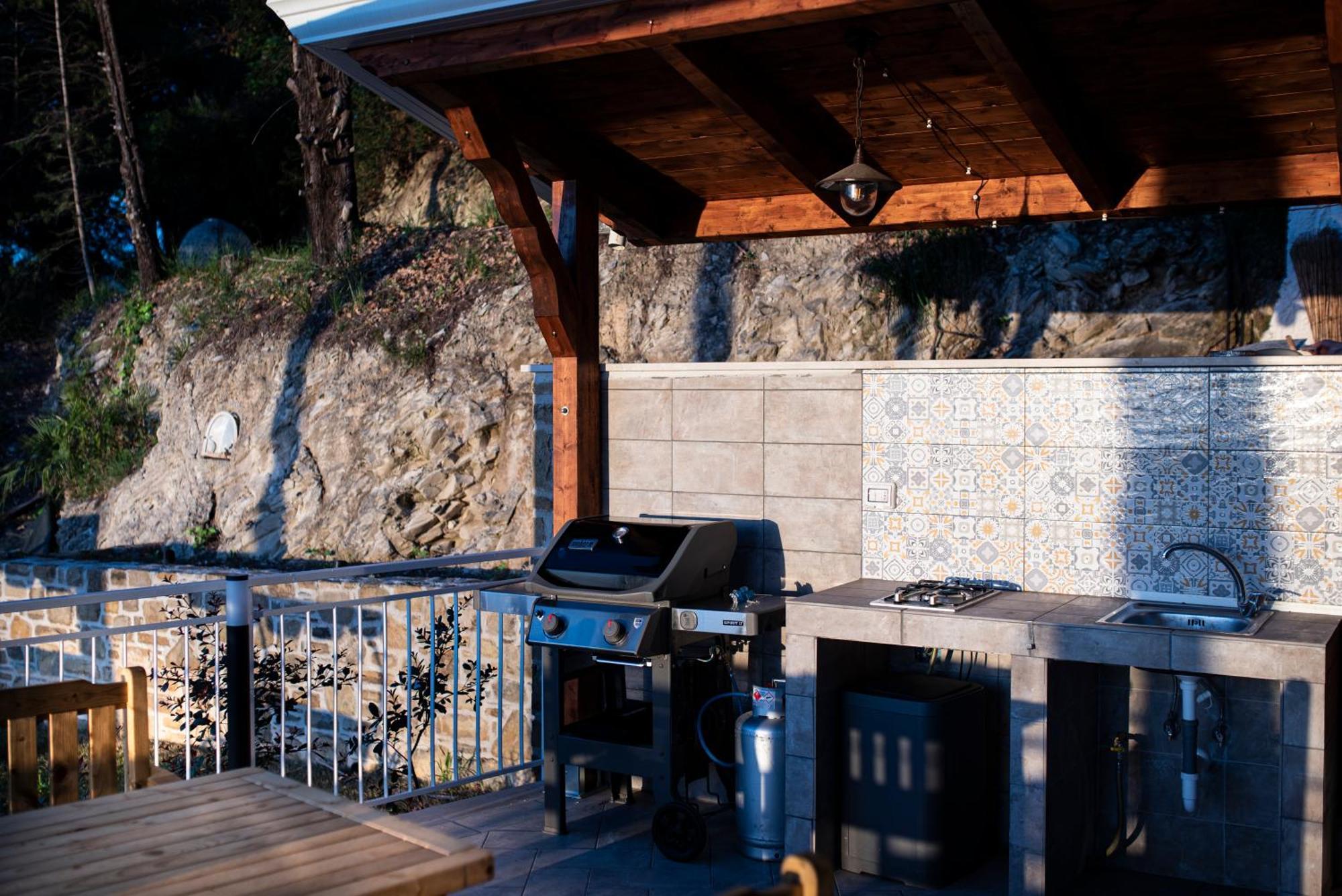 Ferienwohnung Sole & Pepe Santa Maria di Castellabate Exterior foto